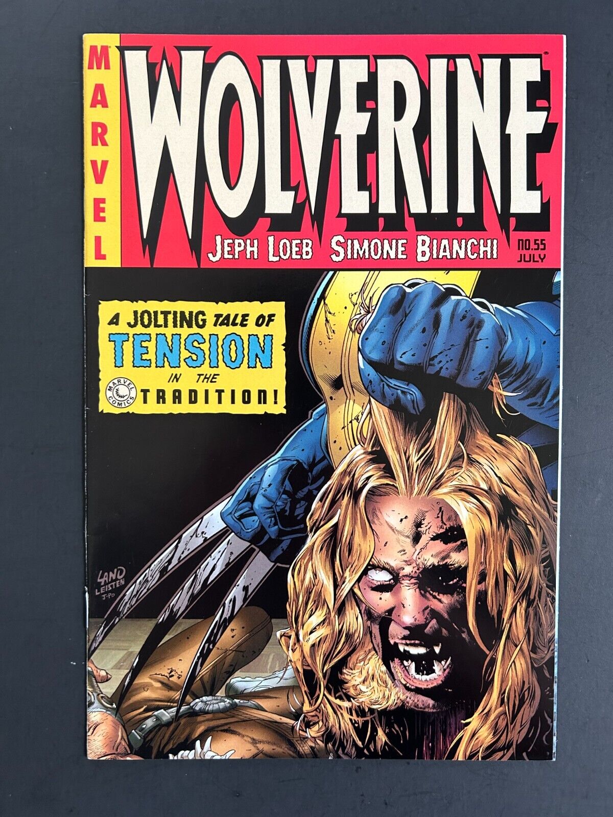 Wolverine 55 (2007) - Greg Land Sabretooth Homage Cover - Hot Book - See Pics