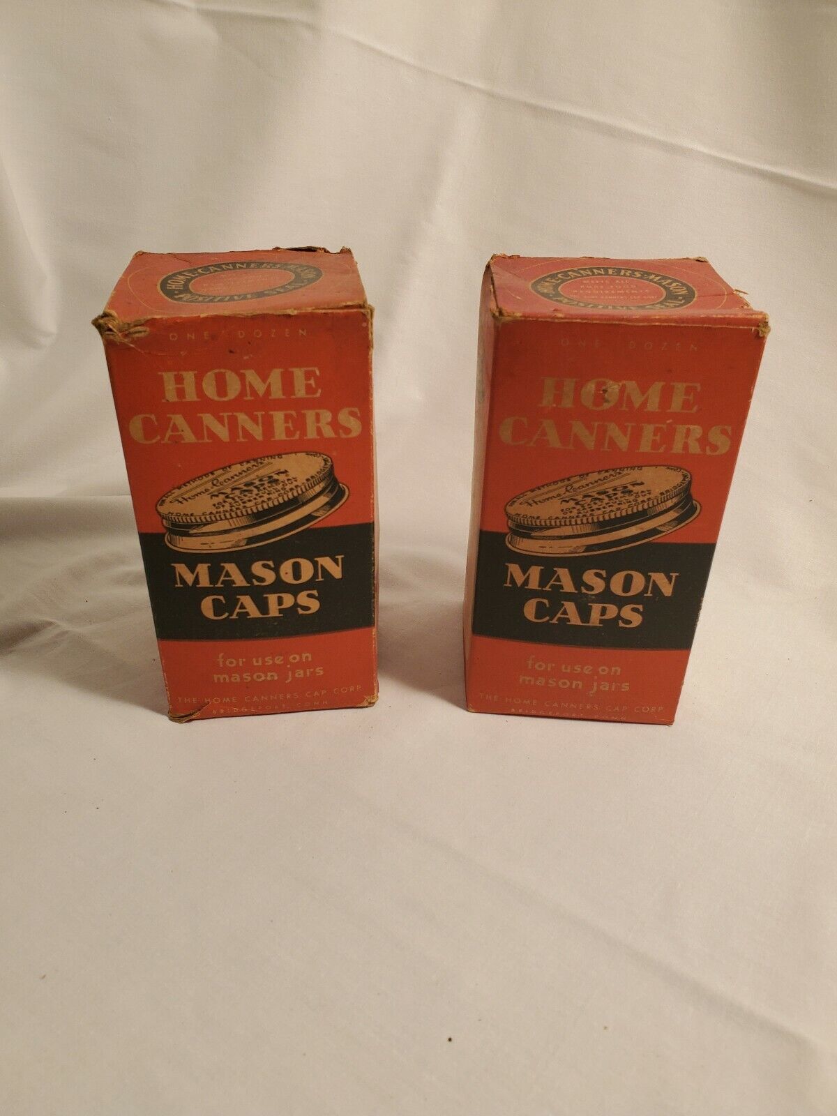 Vtg New Old Stock Home Canners Mason Cap Canning lids 24 Lids...