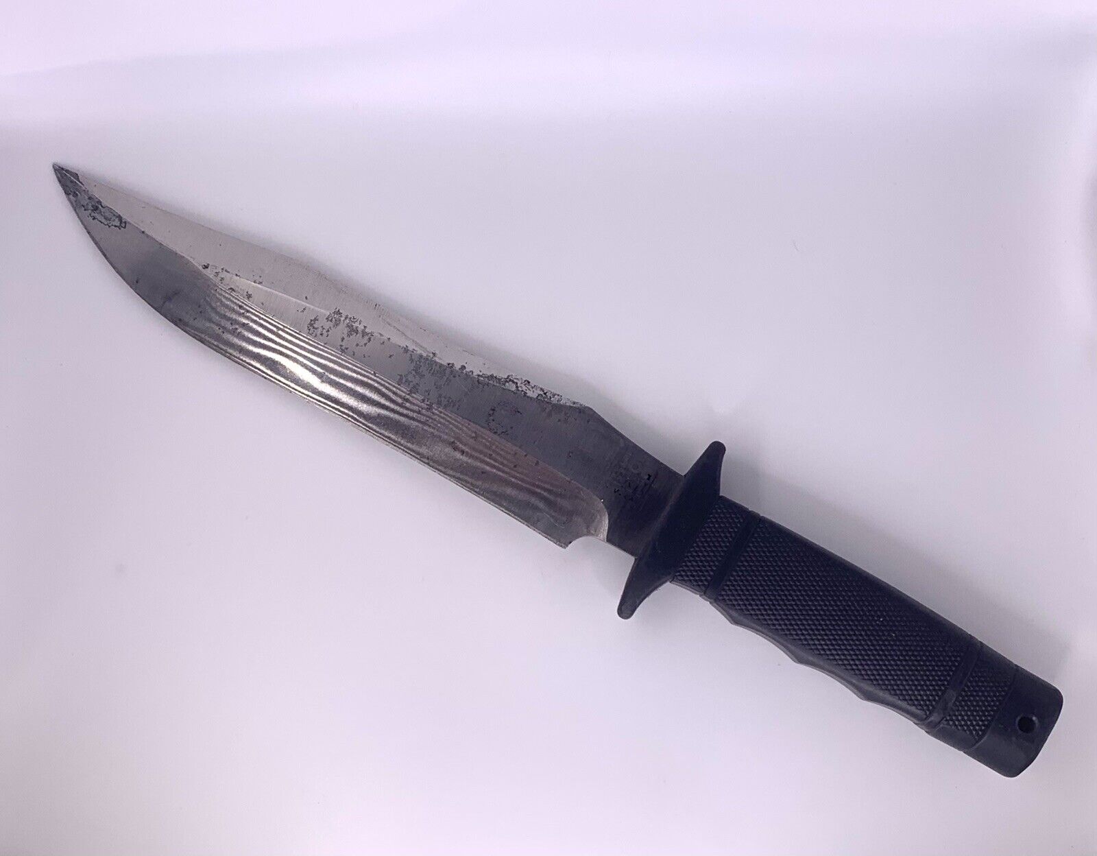 SOG Tigershark Seki-Japan Non-Serrated Edge Satin Finished Fixed Blade Knife