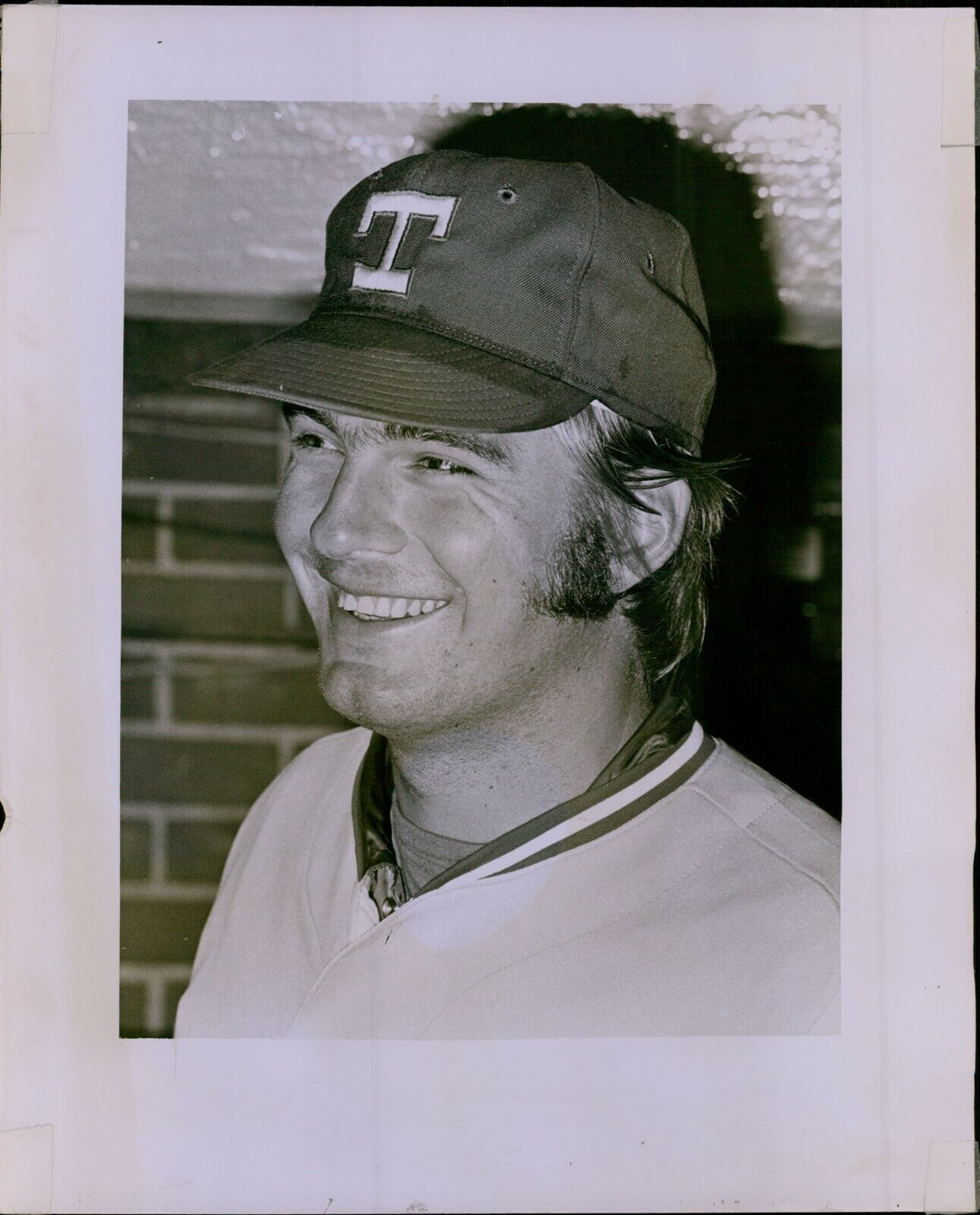 LG890 1972 Original Ronald Mrowiec Photo PETE BROBERG Texas Rangers MLB Baseball