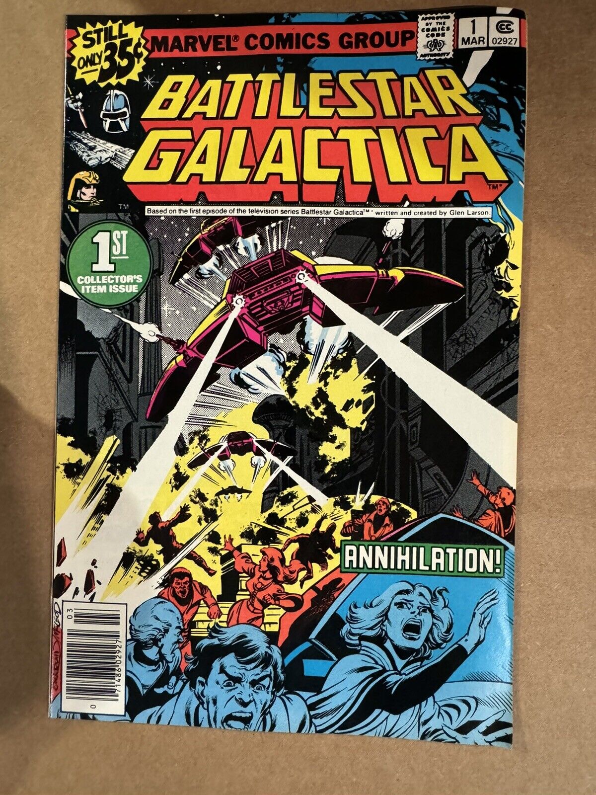 Battlestar Galactica #1 March Marvel 1979 Comic Book