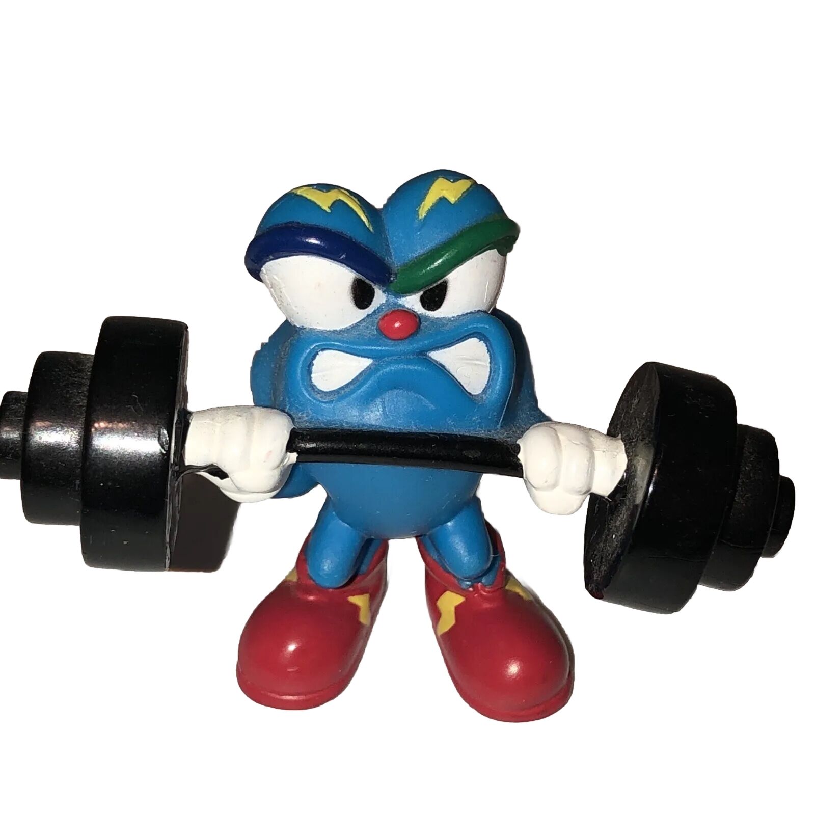 Vtg 4 Atlanta 1996 Olympic Games IZZY Mascot PVC Figures Boxing Weightlifting