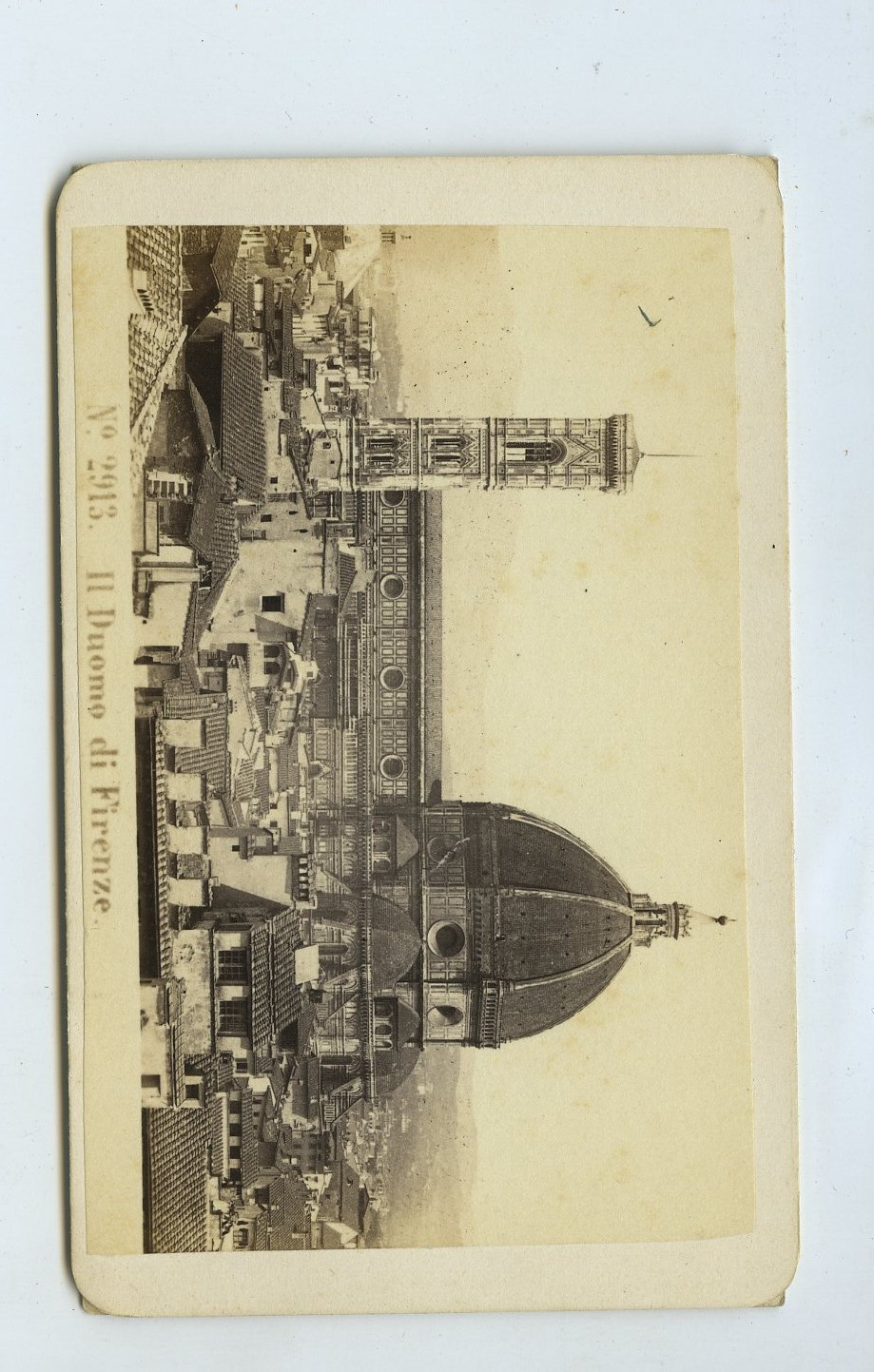 Florence Cathedral Italy CdV Photo c1860s Georges Sommer