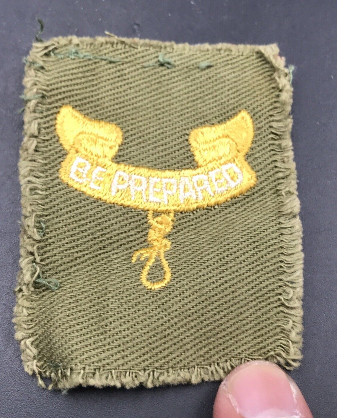 Boy Scouts BSA Second Class Patrol Leader Insignia Cloth Rank Badge Patch Khaki