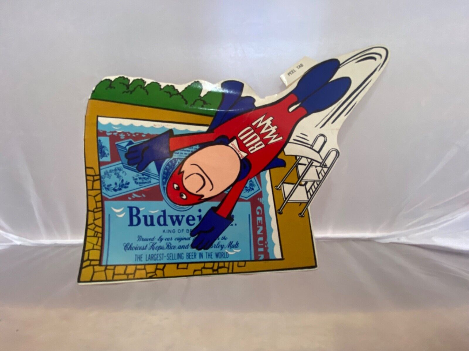 Bud Man Budwieser sticker