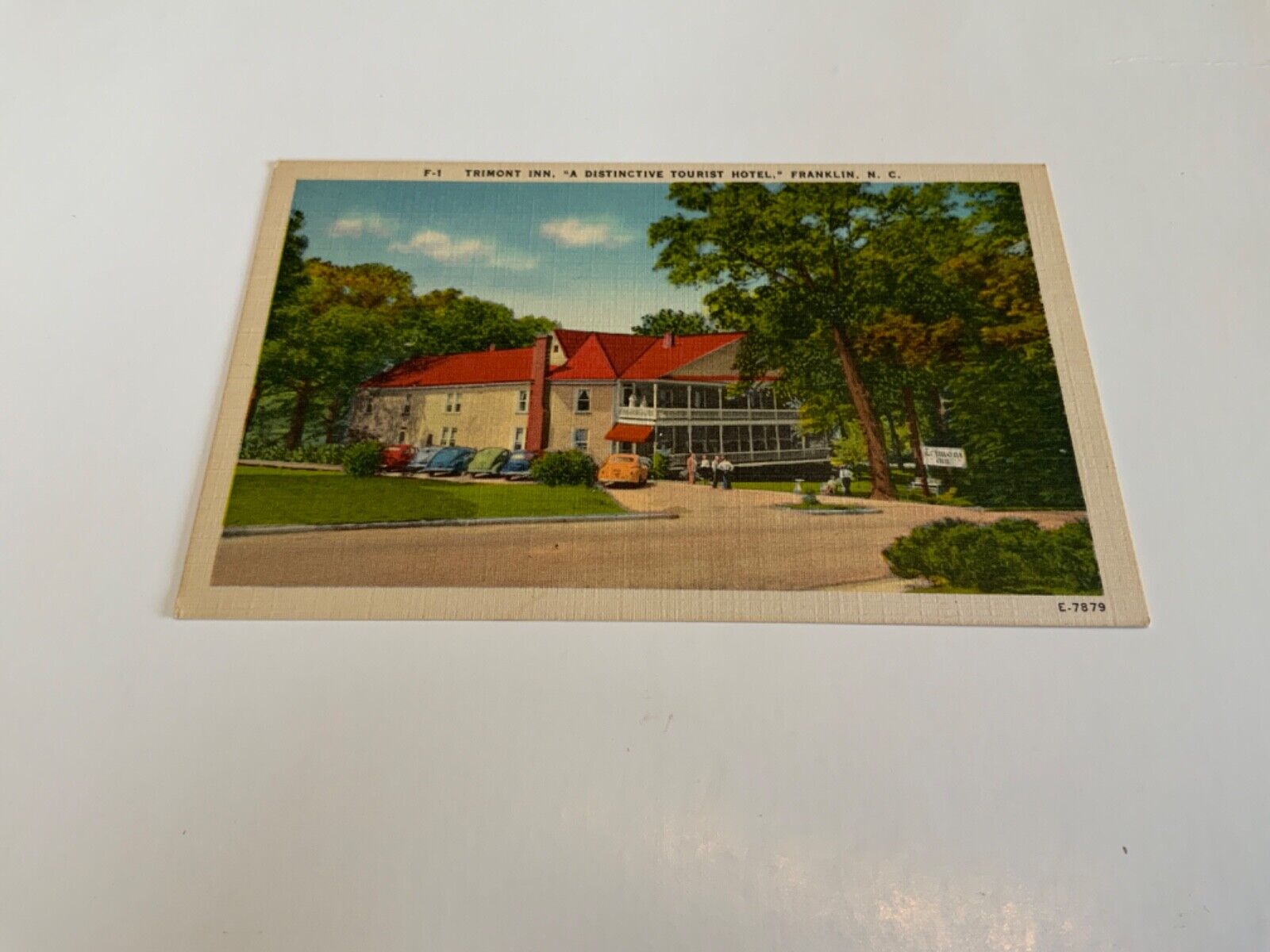 Franklin, N.C. ~ Trimont Inn “Distinctive Tourist Hotel” -  Vintage Postcard