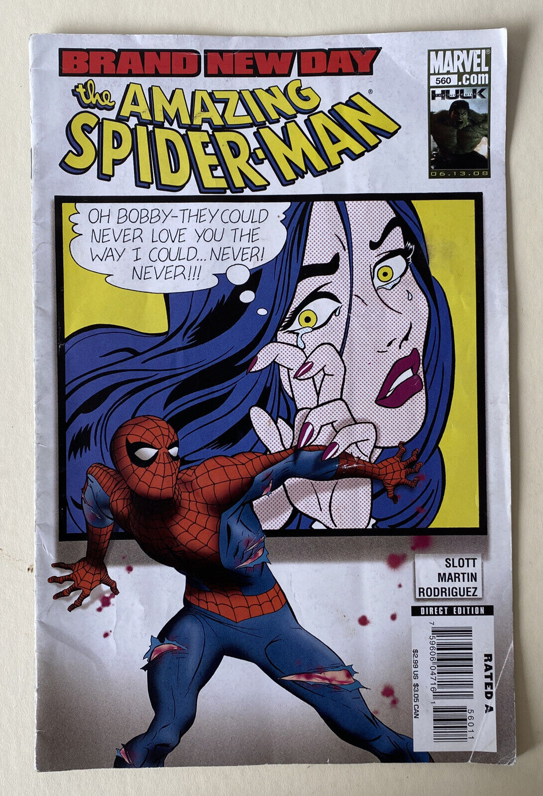 The Amazing Spider-Man #560  BRAND NEW DAY variant art
