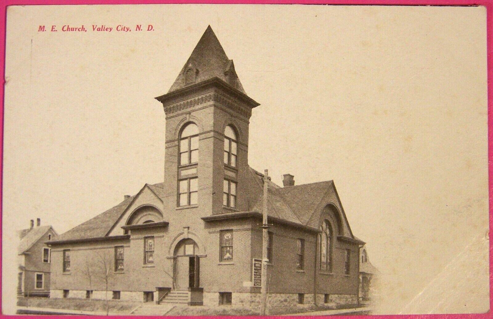 C. 1910, Valley City, North Dakota, M.E. Church, unposted