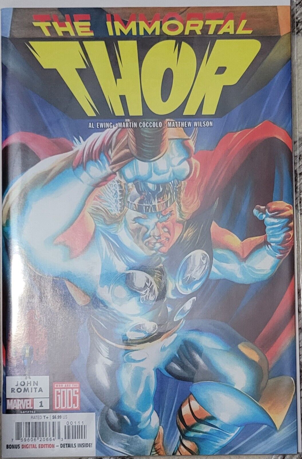 The Immortal Thor #1 - 12 2023 Series Alex Ross