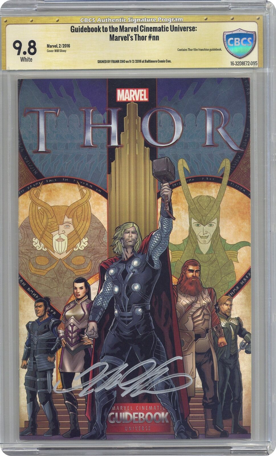 Guidebook to the Marvel Cinematic Universe Marvels Thor #0 CBCS 9.8 SS 2016