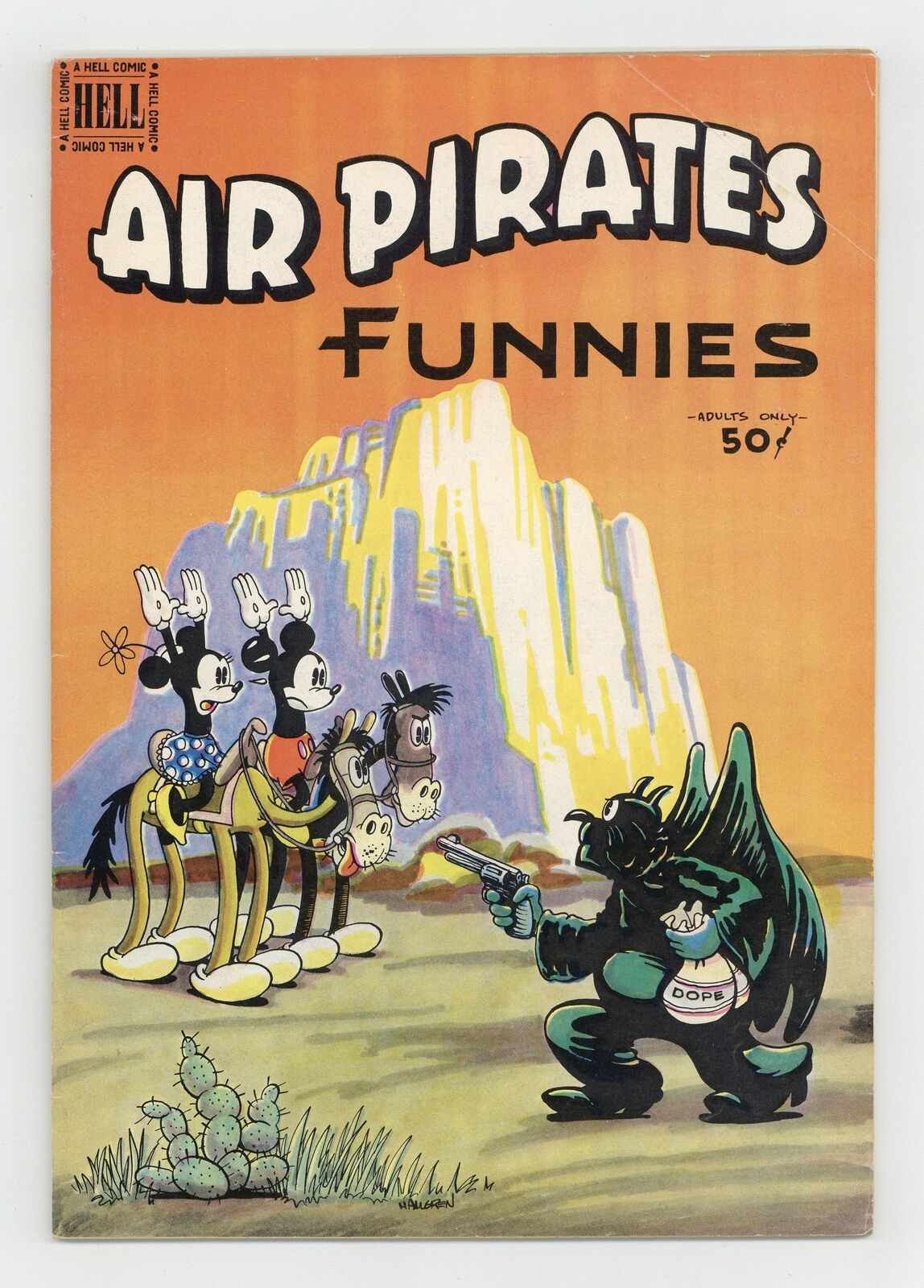 Air Pirates Funnies #2 VG/FN 5.0 1971