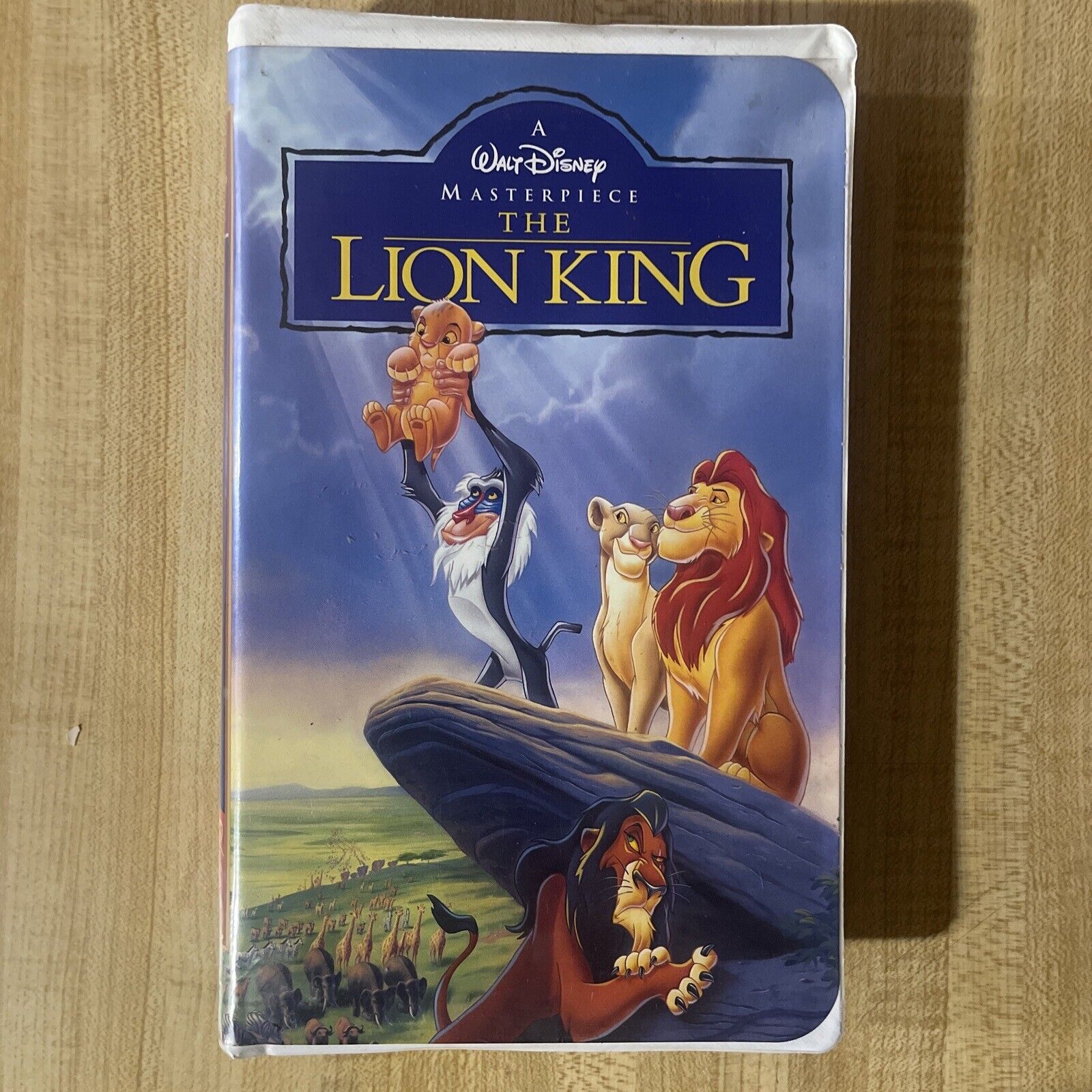ORIGINAL RARE THE LION KING VHS (WALT DISNEY MASTERPIECE COLLECTION) 1995