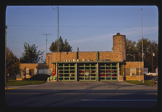 Photo:Fire Department,angle view 1,Columbus,Indiana