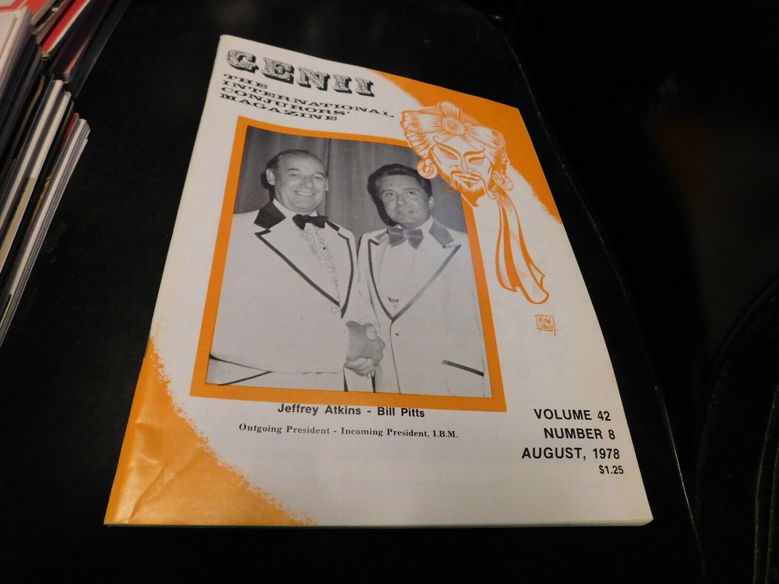 Genii Magic Magazine For Magicians August 1978 Jeffrey Atkins Bill Pitts
