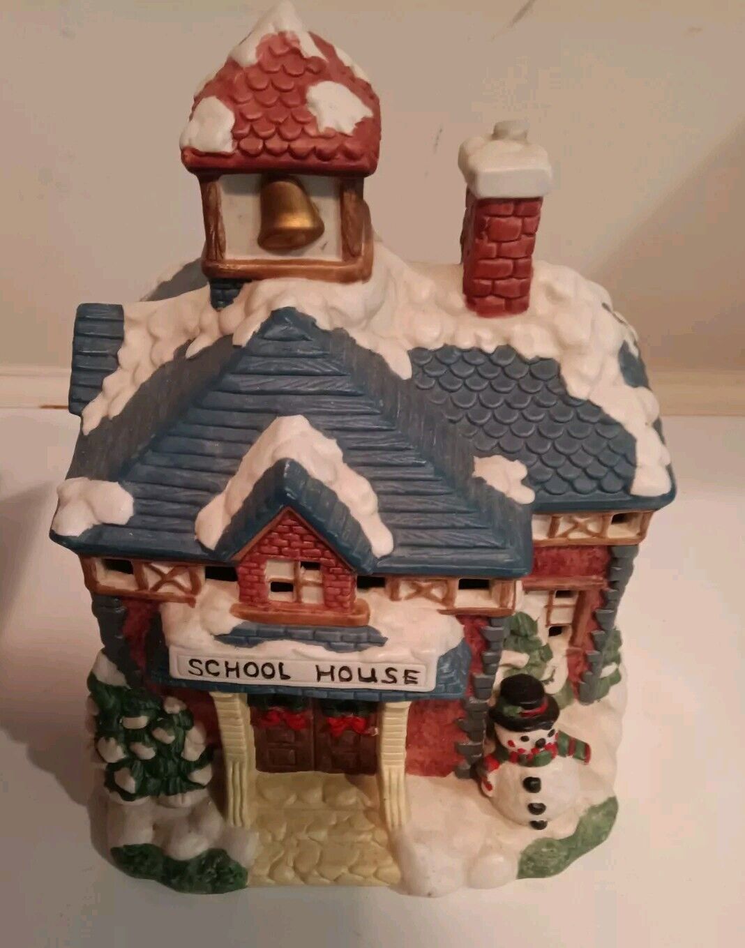1994 Mervyn's Village Square School House w/ Box No Cord