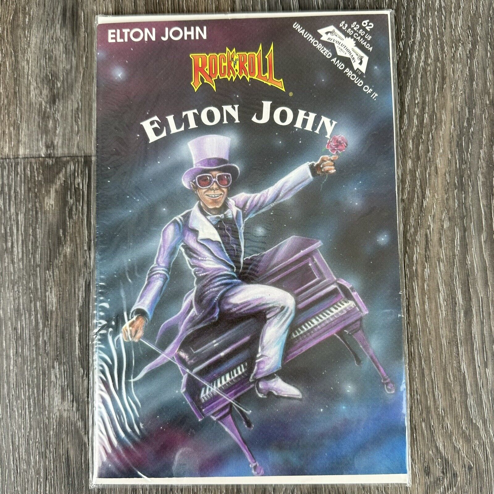 Rock N Roll Comic Book 62 Elton John Revolutionary Comics