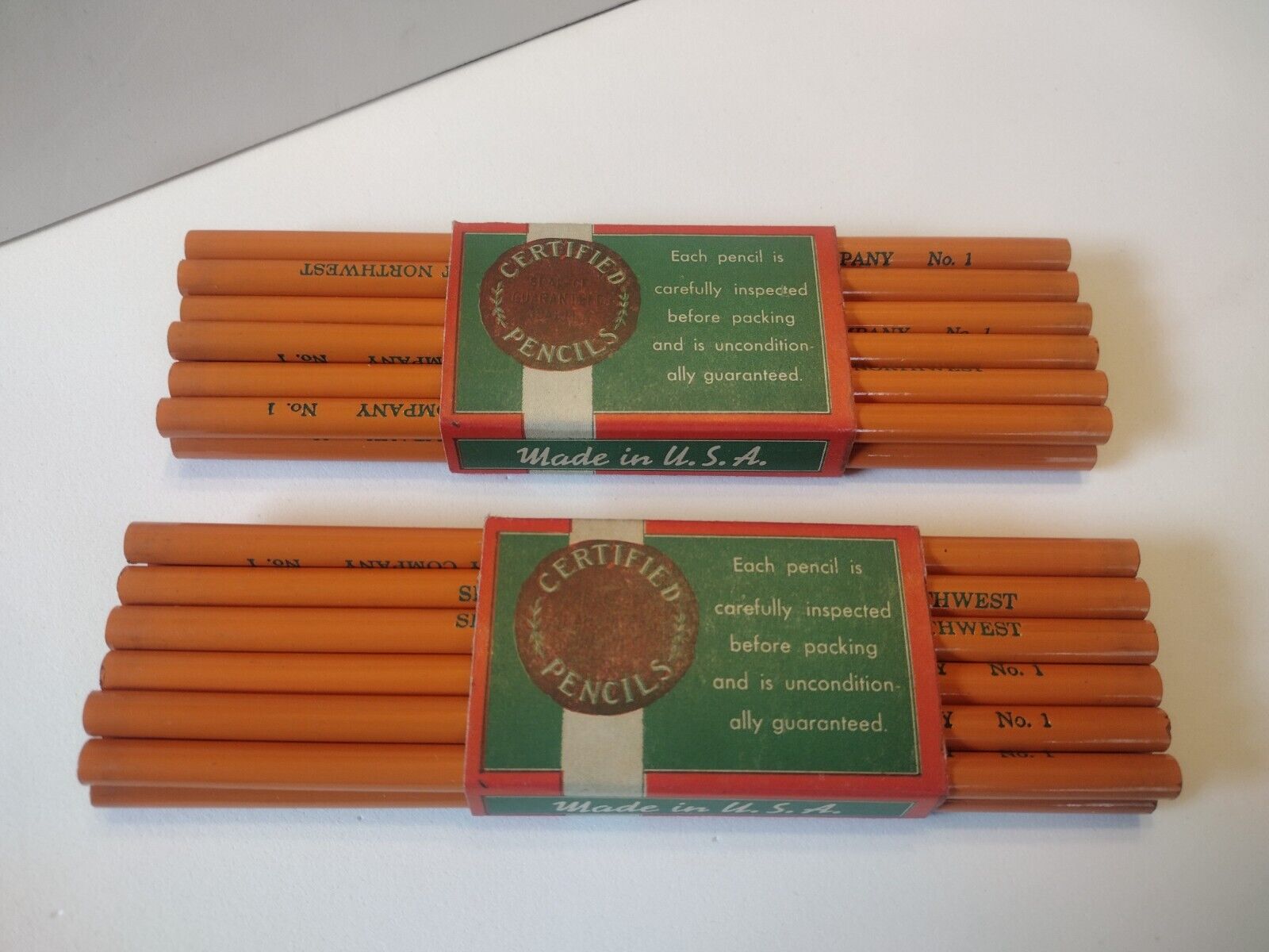 Great Northern Railway Company Pencils (24 Pencils) Made In USA