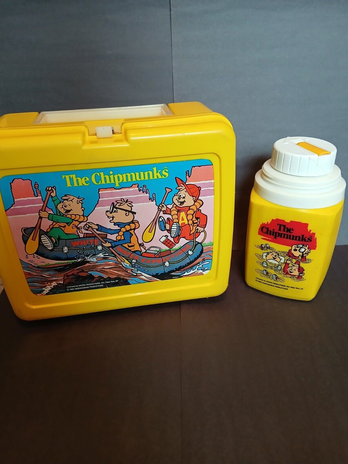 Vintage The Chipmunks Lunch Box