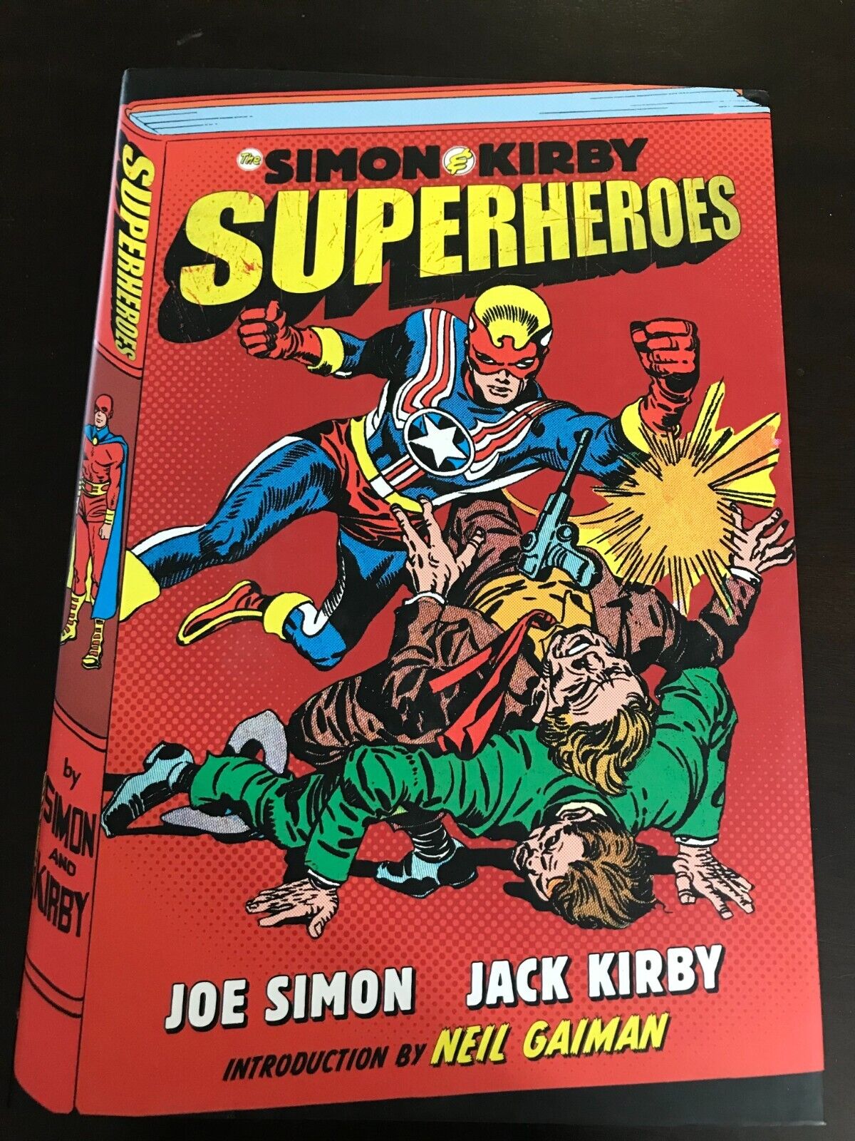 Joe Simon Jack Kirby superheroes HC Neil Gaiman Fighting American
