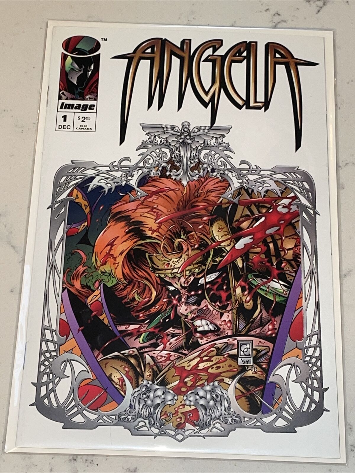 Rare 1995 Image Comics Angela #1 Unread Near-Mint Comic Todd McFarlane Spawn