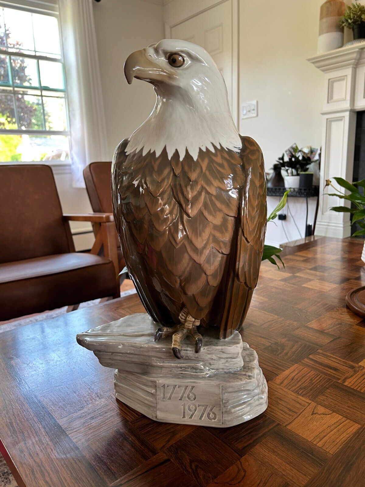 Bing & Grondahl Bicentennial Celebration Eagle Statue _Rare Vintage