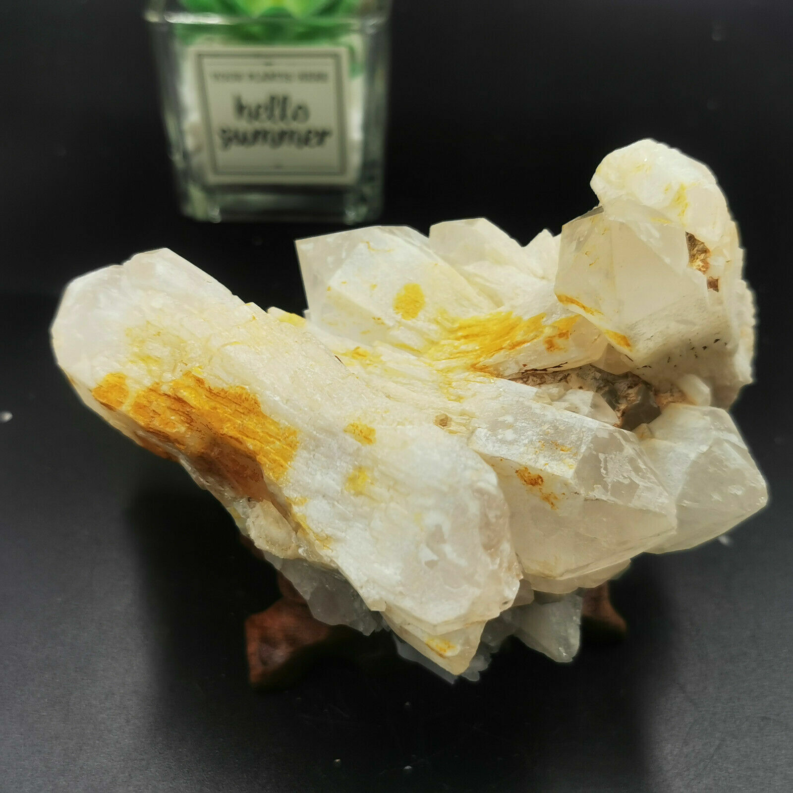 610g Natural Clear Quartz Cluster Crystal Specimen Healing