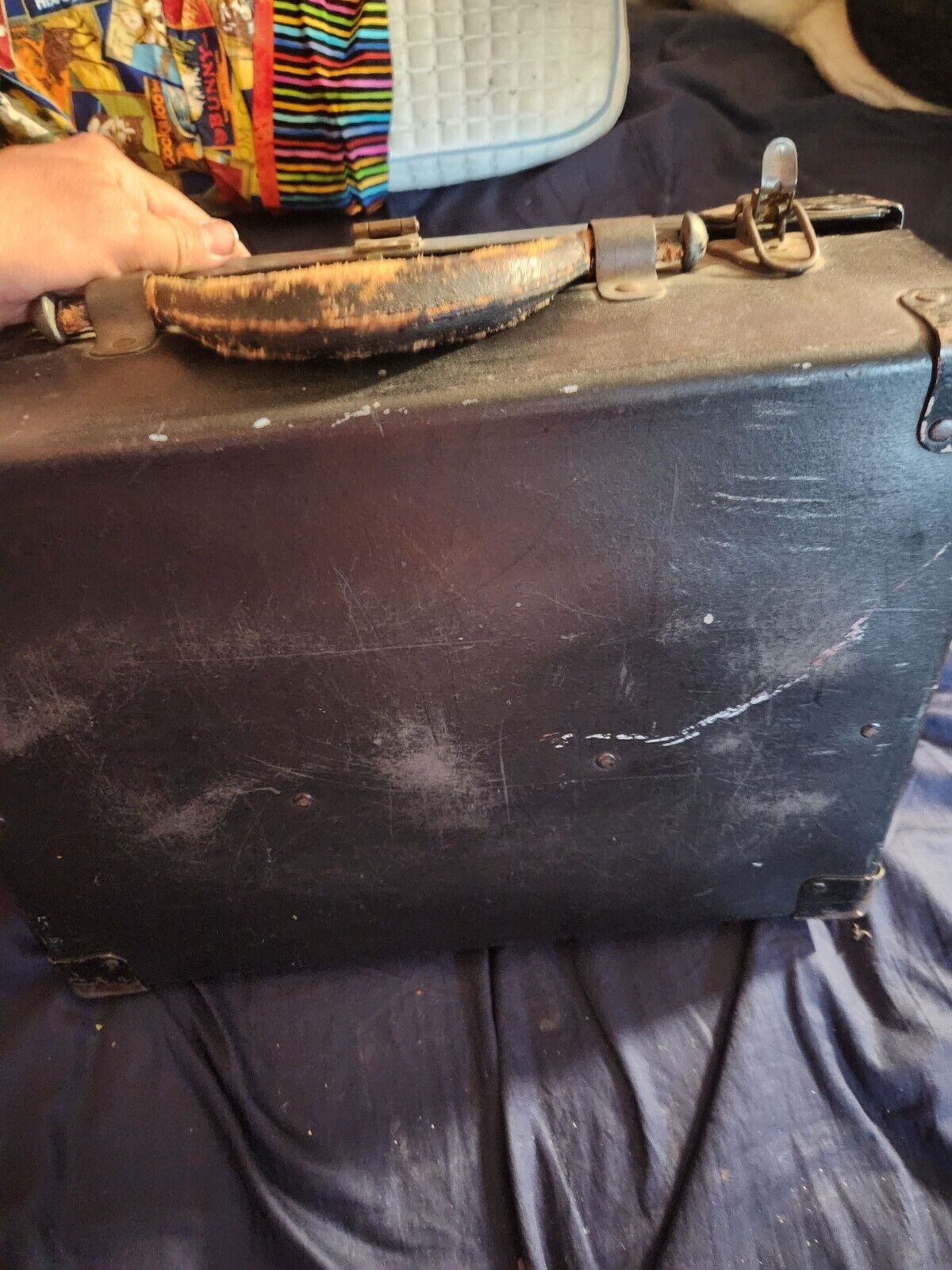 WW2 Officer or Medical Personal Briefcase. US Shipping Only 