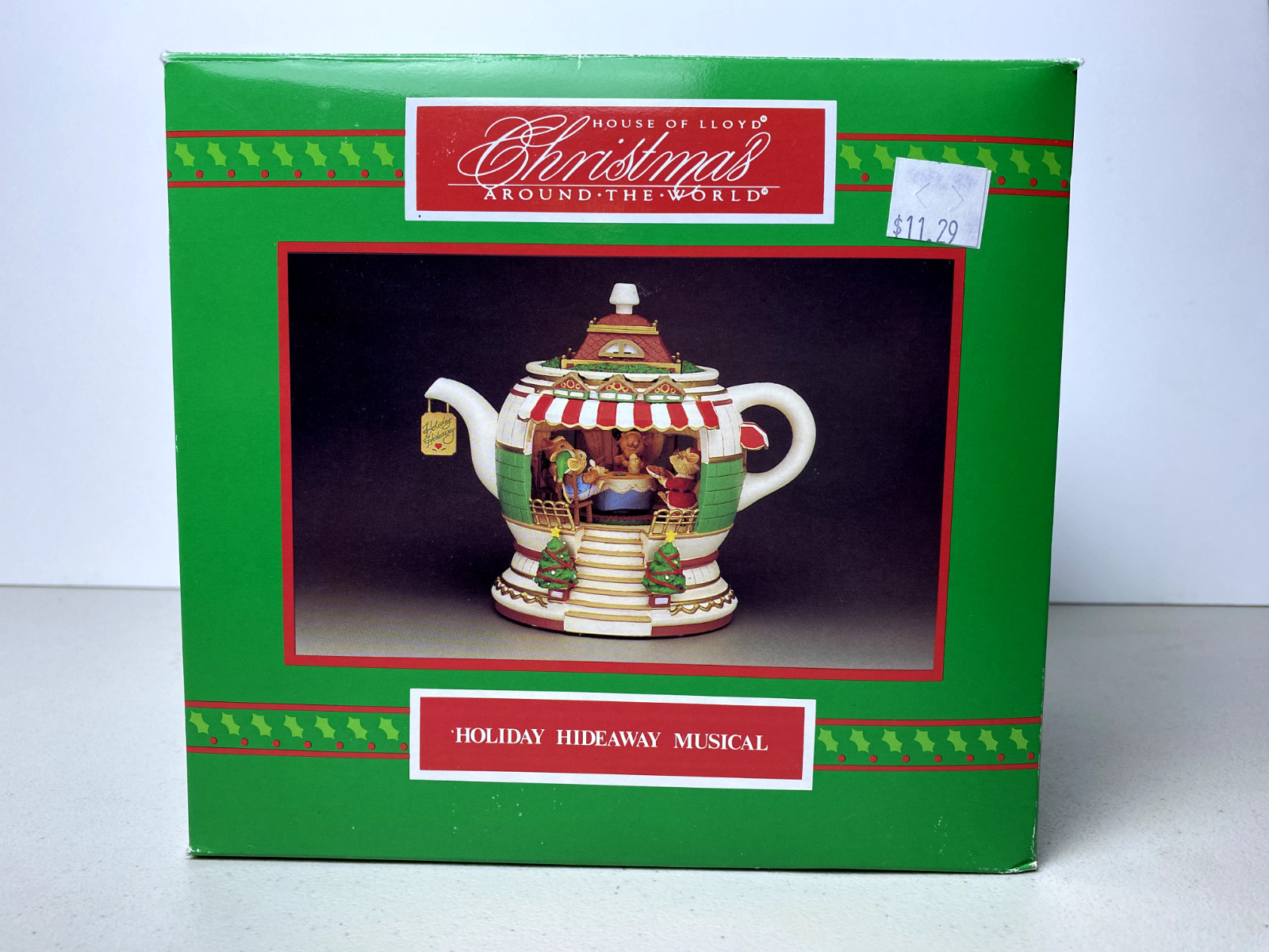 House Of Lloyd Christmas Around The World Holiday Hideaway Musical Vintage 1992