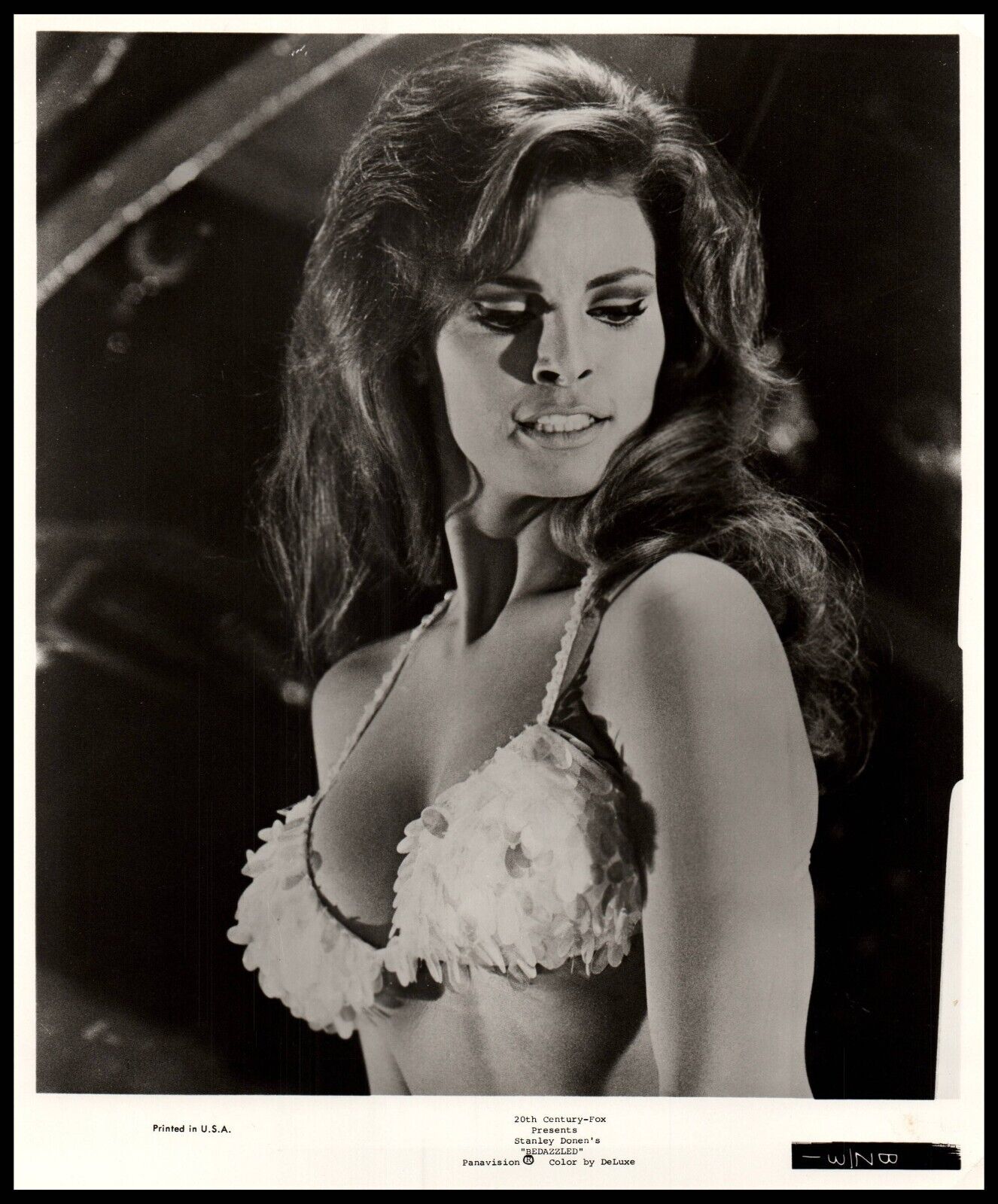 Hollywood RAQUEL WELCH CHEESECAKE 1960s PIN-UP SEXY BUSTY SEDUCTIVE Photo 756