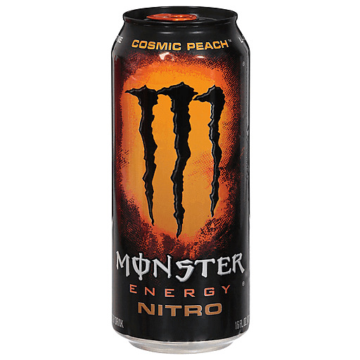 Monster  Nitro Energy - Peach, Super Dry or Variety (Pack of 16)