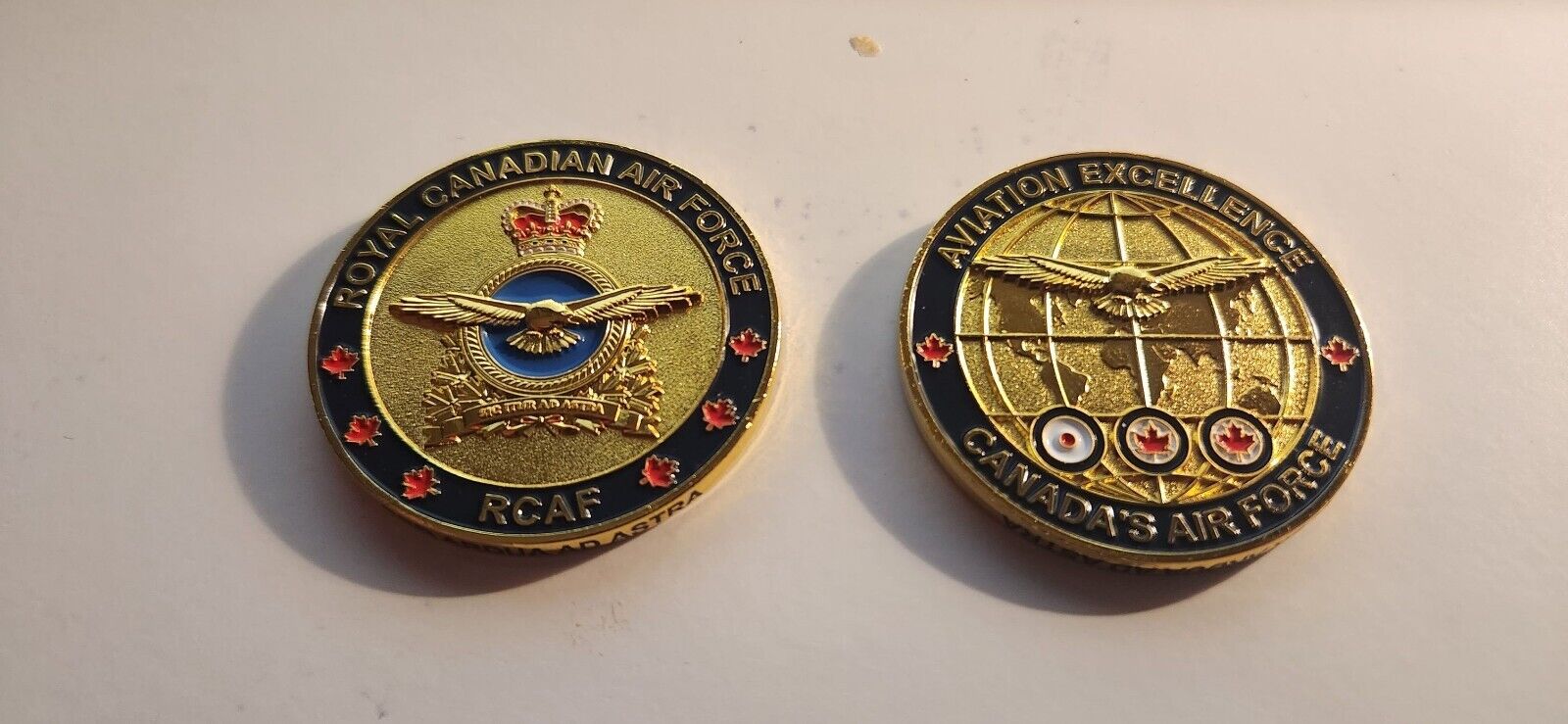 Royal Canadian Air Force Challenge Coin