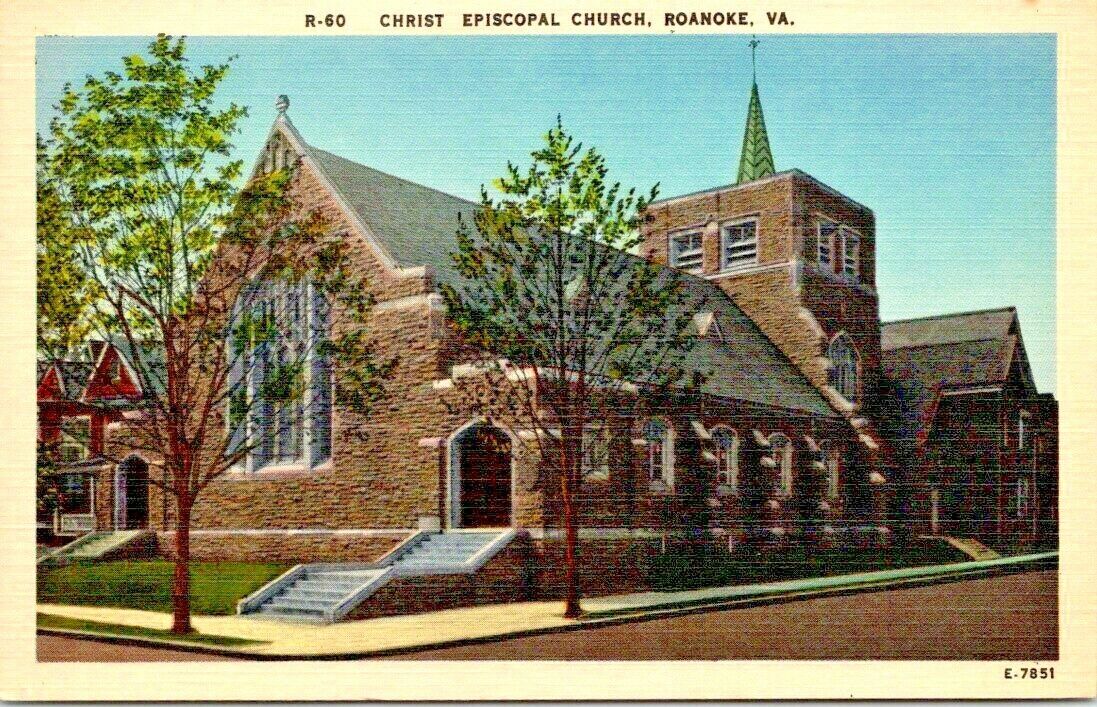 VTG Christ Episcopal Church, Roanoke, VA, Linen, Unposted