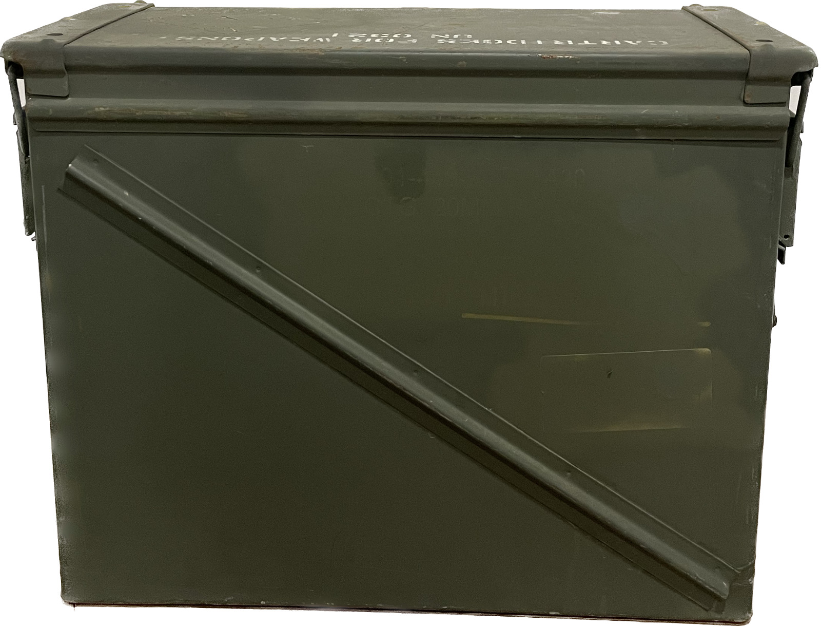 USGI 20mm AMMO CAN M548 1500 ROUNDS 7.62 METAL LARGE AMMO CAN Grade 2