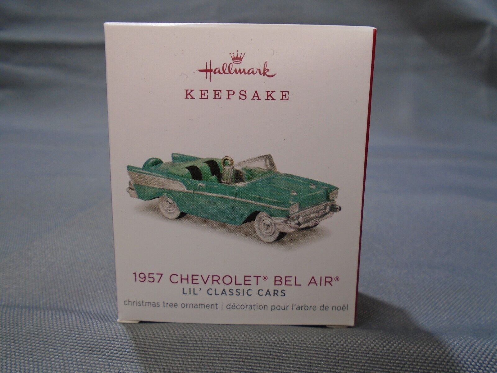 Hallmark Keepsake Ornament 2018 Miniature - 1957 CHEVROLET BEL-AIR