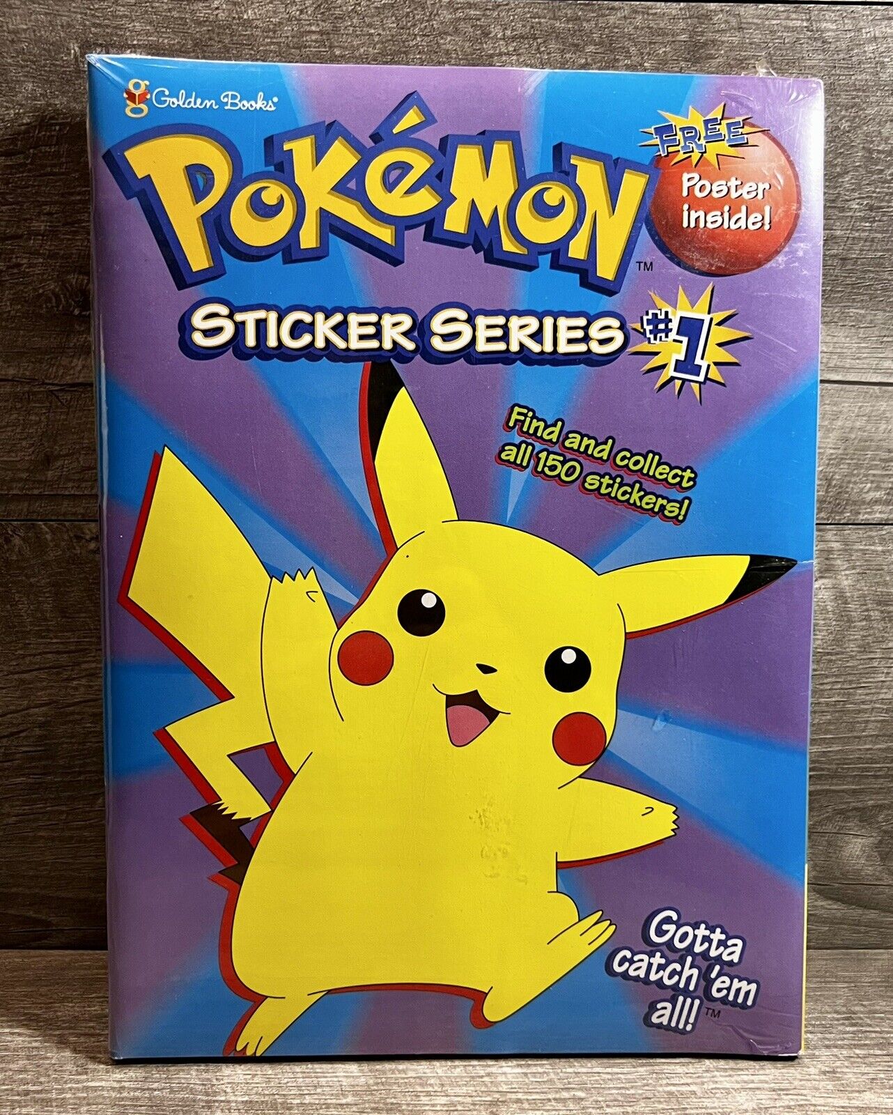 1999 Pokémon Sticker Series 1-3 & Tattoo Series 1-3 Albums New Sealed Charizard