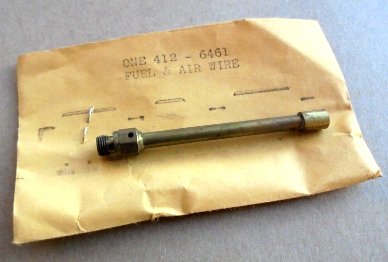 NOS Coleman Stove Fuel and Air Wire Tube Assembly Repair Part No. 412 6461