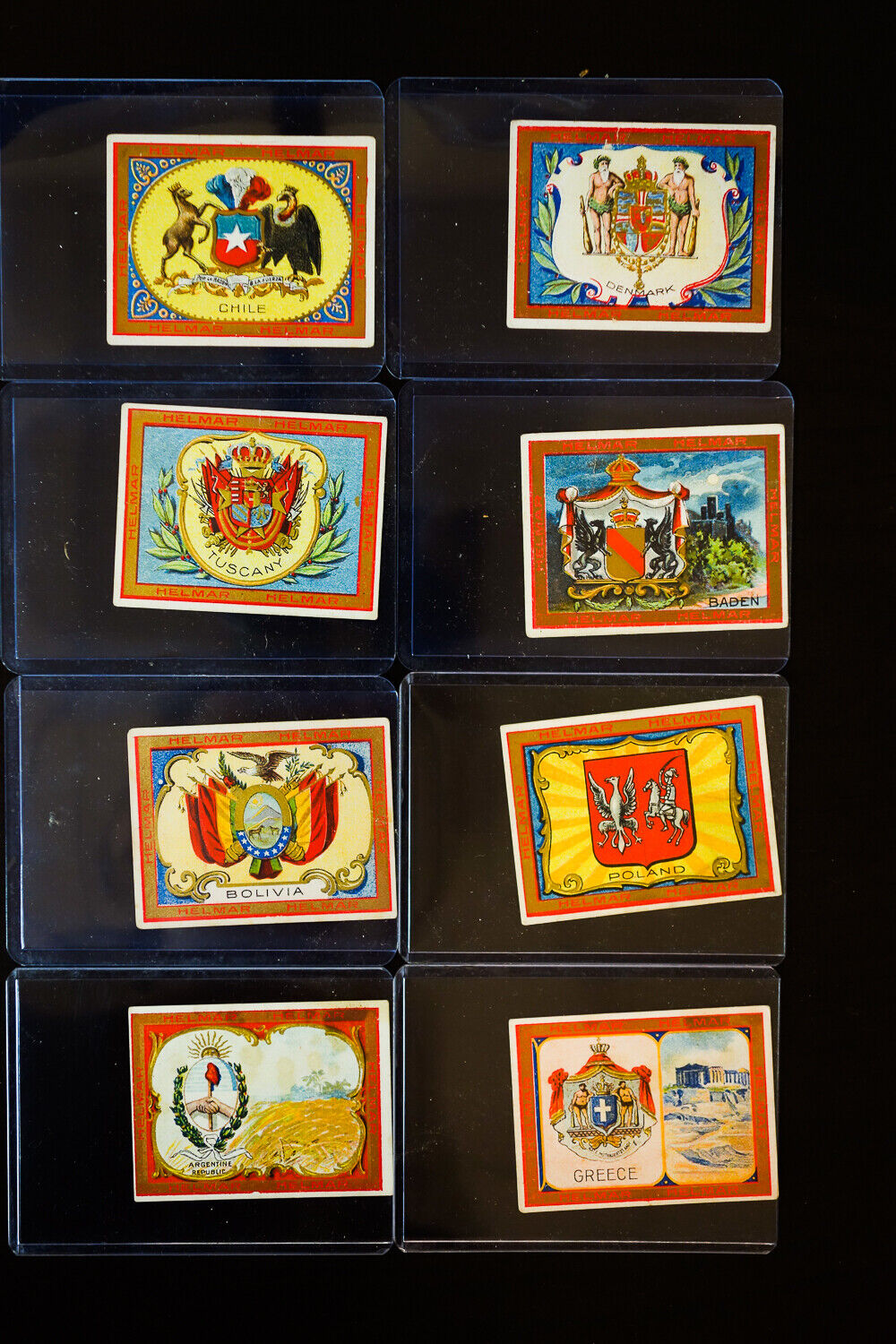 US 100-Year-Old Cigar Card Collection Lot Collection of 29
