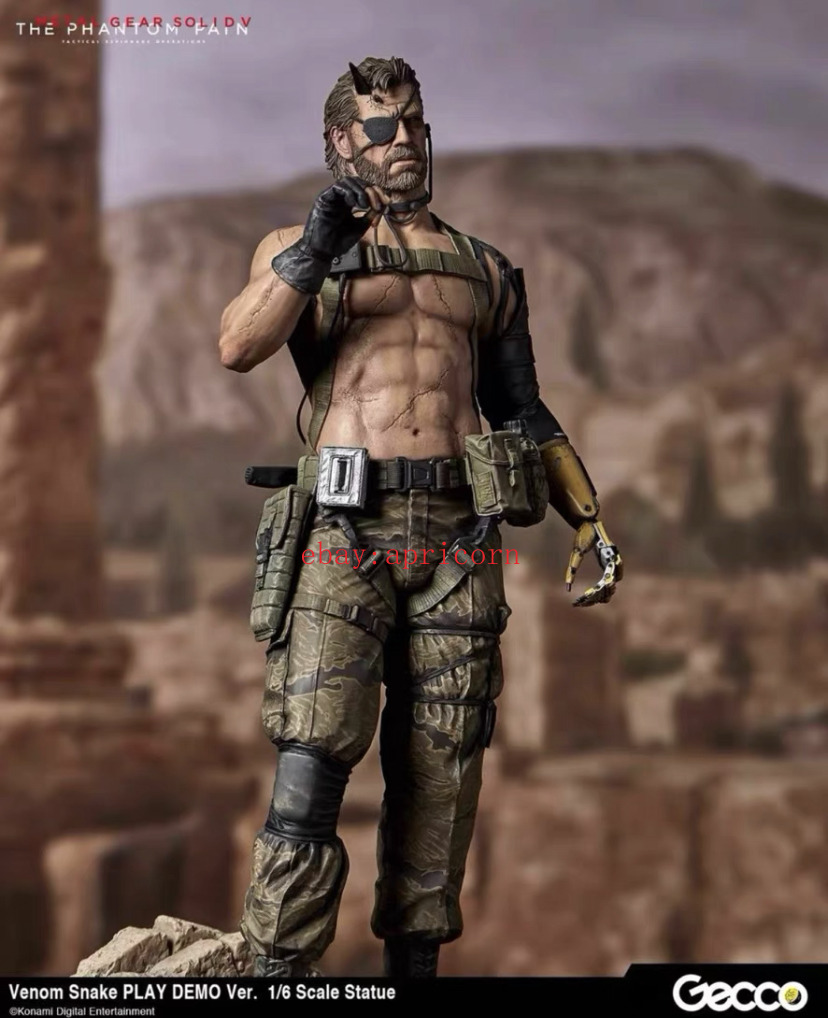 Gecco Metal Gear VENOM SNAKE Statue Figure Resin Model Collectible Limite Only 1