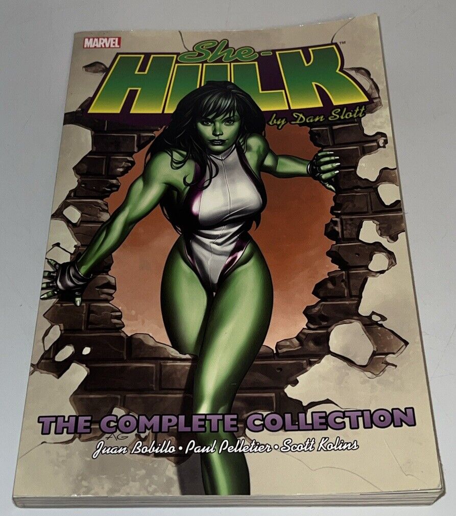 She-Hulk The Complete Collection Vol. 1 Comic Book Dan Slott Marvel Omnibus Art