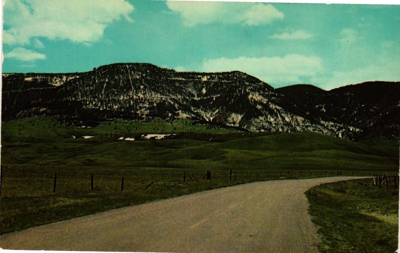 Vintage Postcard- Casper Mountain Drive, Casper, WY