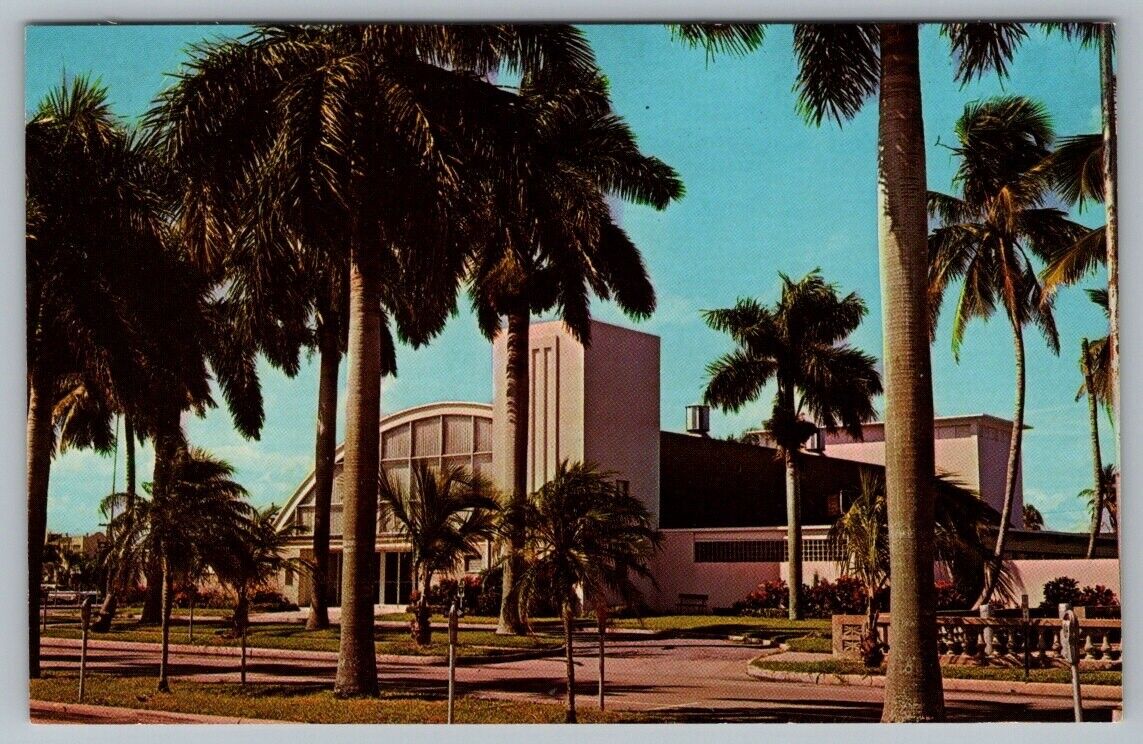 Postcard Fort Myers Florida Exhibition Hall