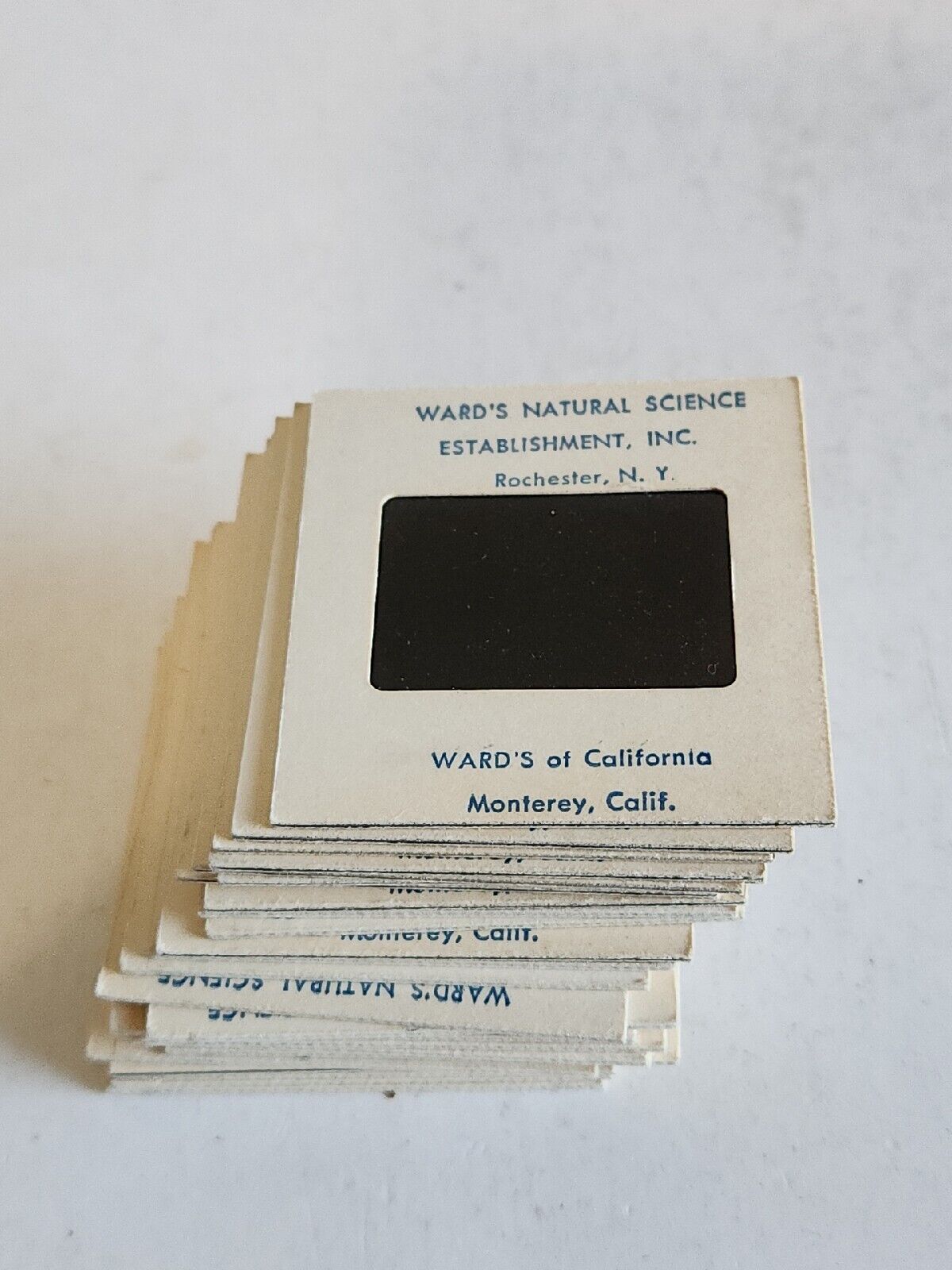 Lot Of 25 Ward\'s Natural Science 35mm Slides Waterfalls Stones Mountains Rivers