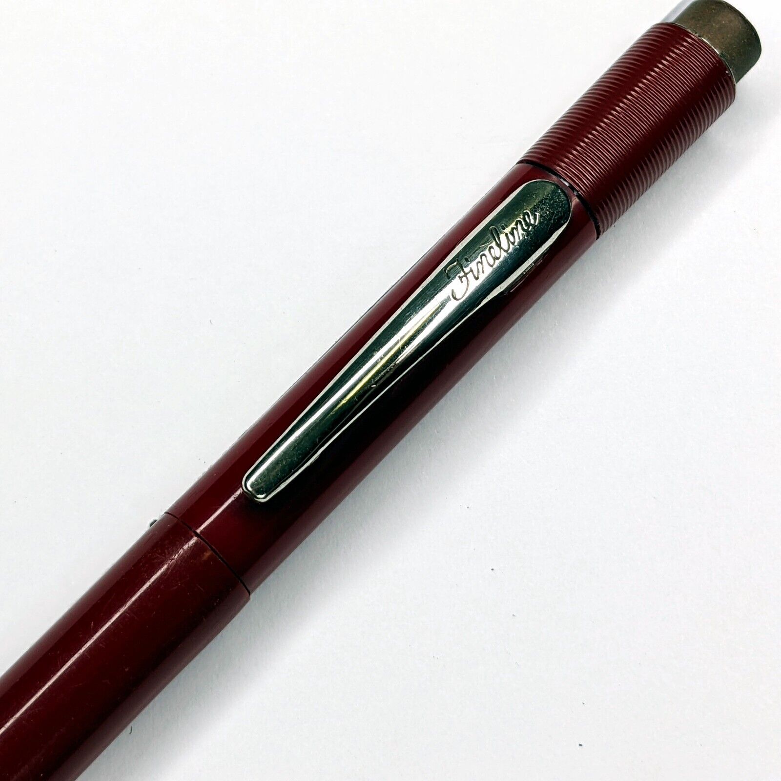 c1950s Red Fineline Sheaffer Rare 3-Part Mechanical Pencil Thin Lead G44