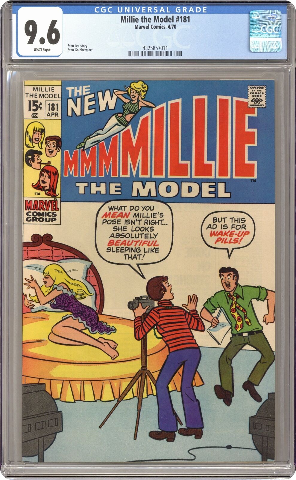 Millie the Model #181 CGC 9.6 1970 4325857011