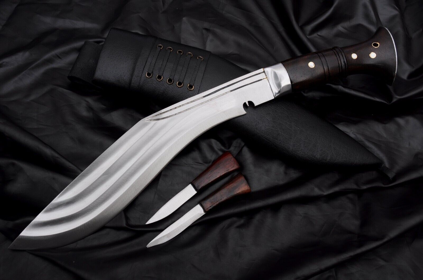 12 inches Blade large Gurkha khukuri with fuller-Hunting,tactical,Combat knife