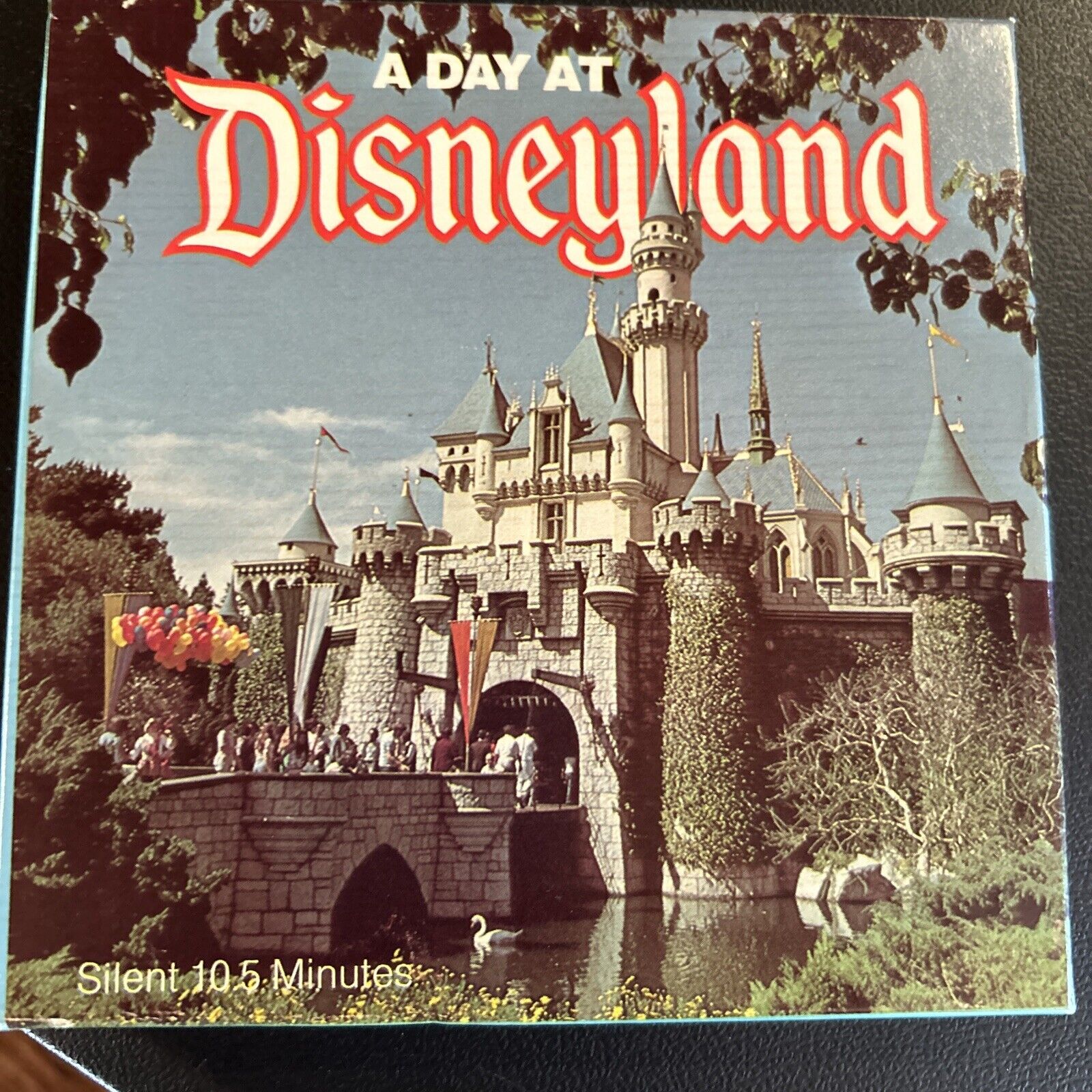 VTG 70s A Day At Disneyland 8mm Silent Film - Early Copy W/ Box
