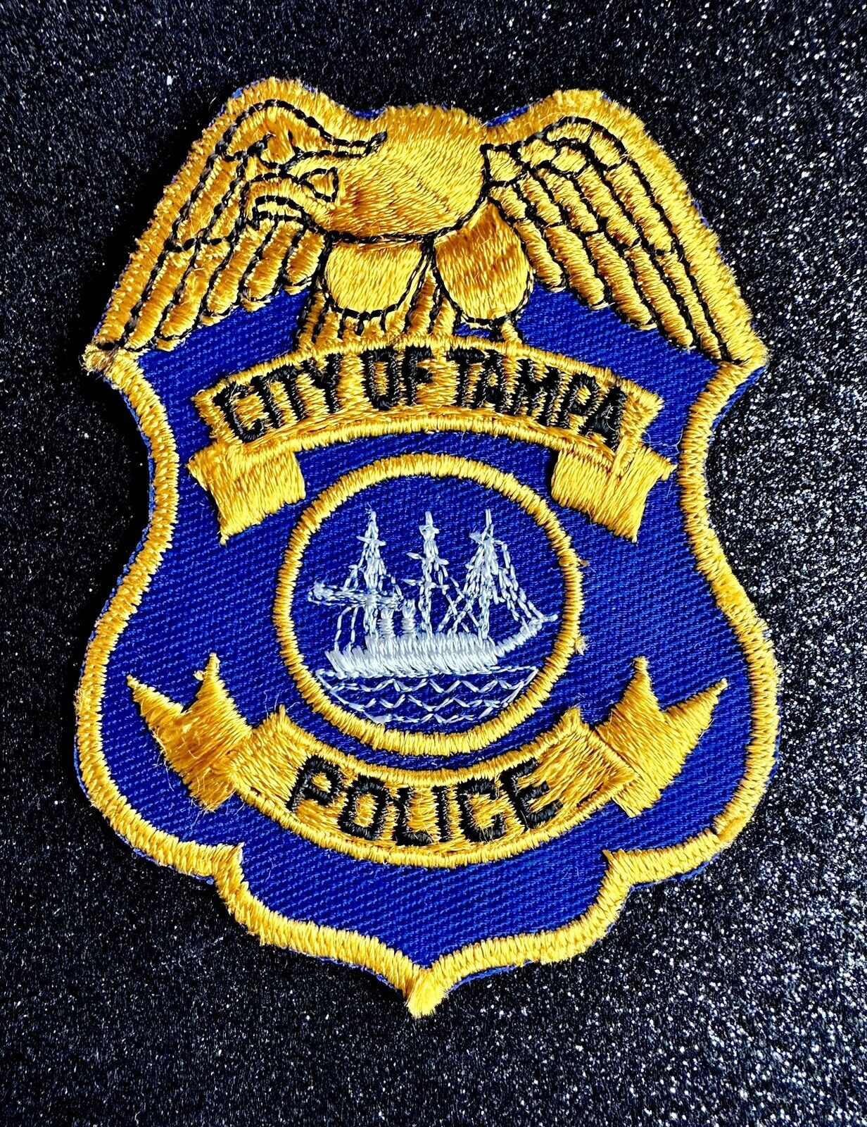 City of Tampa Florida Police Patch ~ Vintage ~ Excellent Condition
