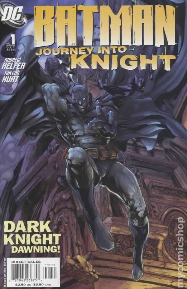 Batman Journey into Knight #1 VG 2005 Stock Image Low Grade
