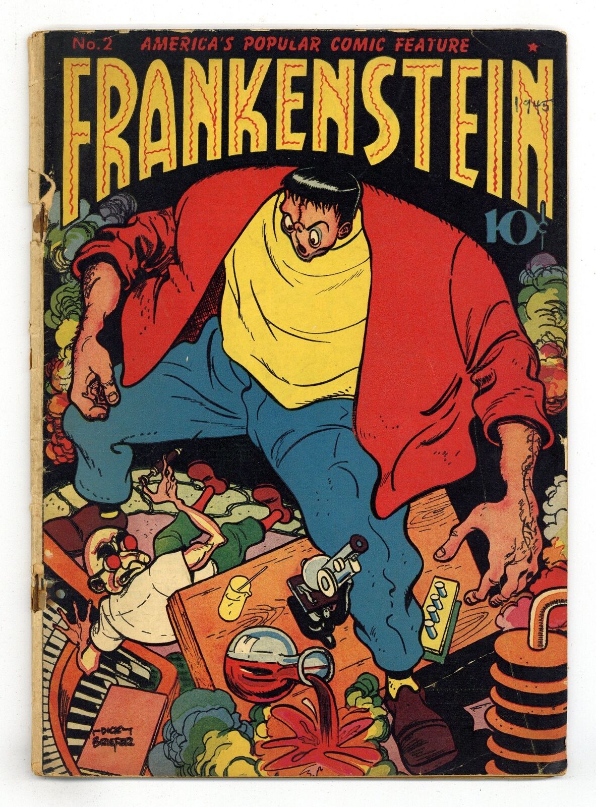 Frankenstein Comics #2 GD- 1.8 1945