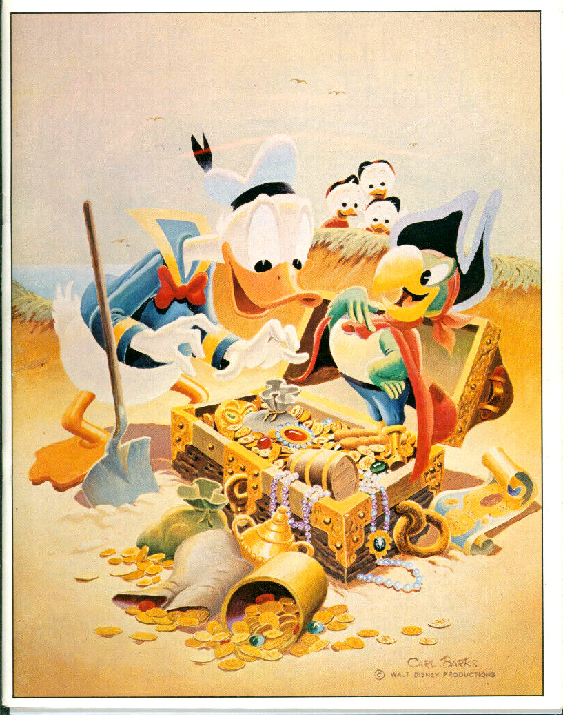Graphic Gallery Original Art Catalog #7 1976 Carl Barks Art FN/VF